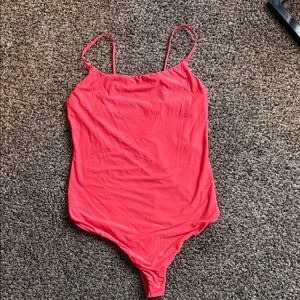 Aerie Vibrant Pink Bodysuit